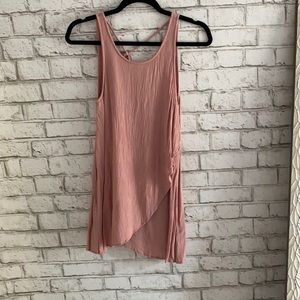 light pink, sleeveless sundress